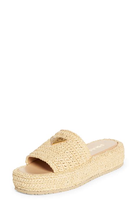 prada raffia sandals dupe